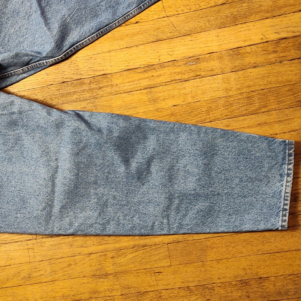 Levi's Orange Tab 550 Men's Blue Denim Jeans Size 42x30 - Picture 13 of 16